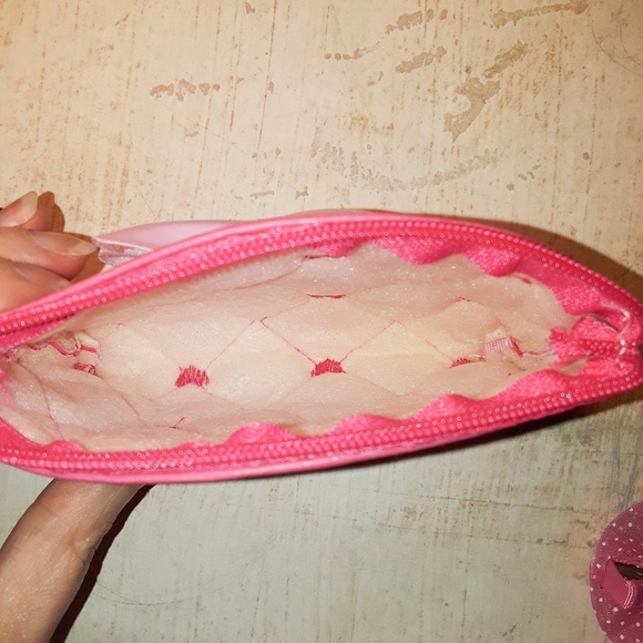 Girl's Hot Pink Headband Barrette Coin Purse Gift - Picture 8 of 8